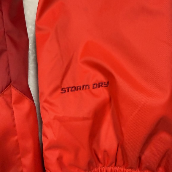 Columbia Jacket Womens Medium Red Interchange 3-in-1 Fleece Hooded Storm Dry Ski - Picture 4 of 16